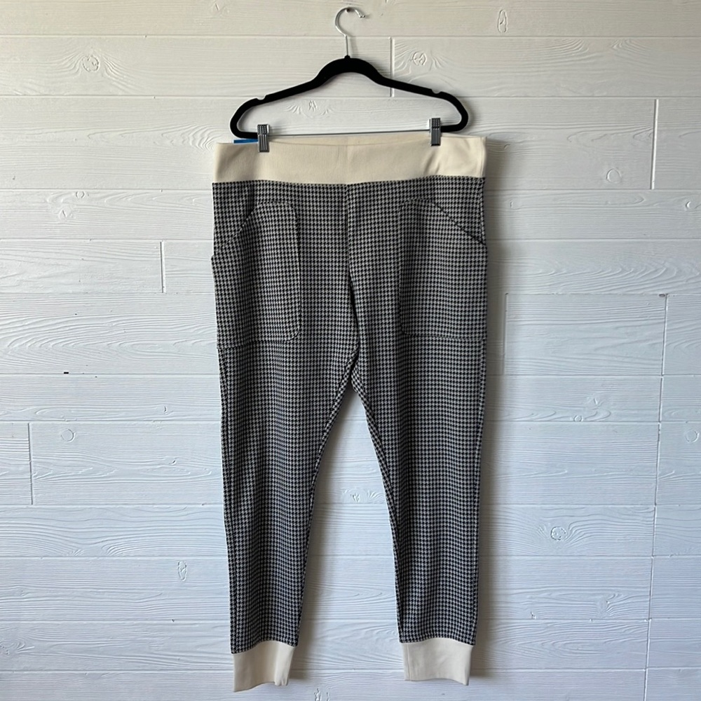Columbia houndstooth leggings with pockets size XXL